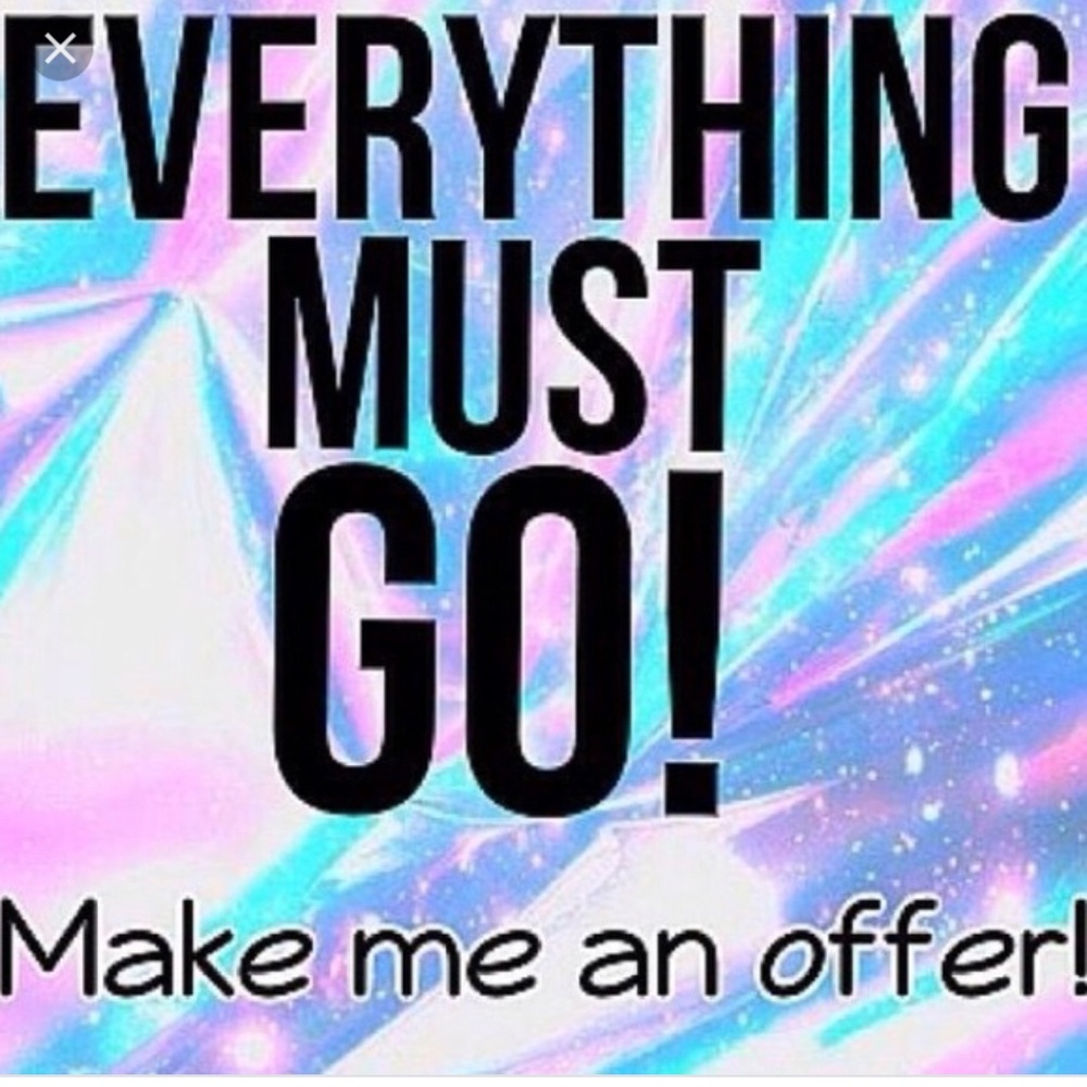 Relocating in three weeks! Everything Must Go!